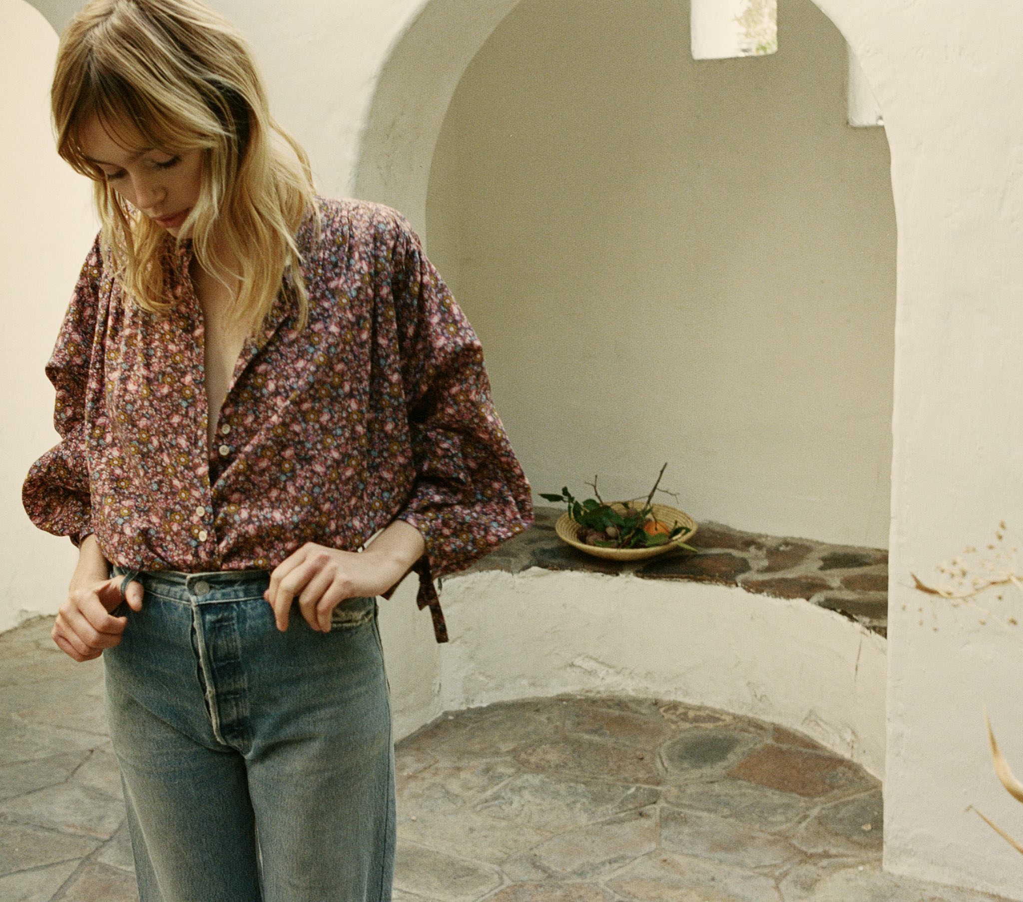 HMD -- O'KEEFFE TOP -- BLUE LAUREL CANYON ROSE