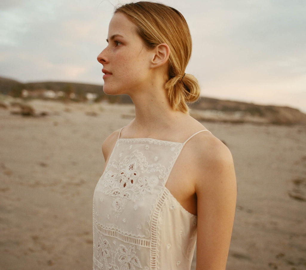 HMD -- HANDKERCHIEF DRESS -- Creme