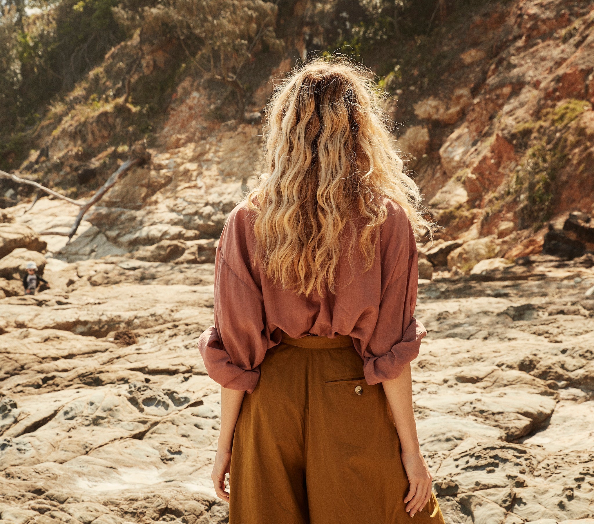 HMD -- THE JANE BLOUSE -- CANYON