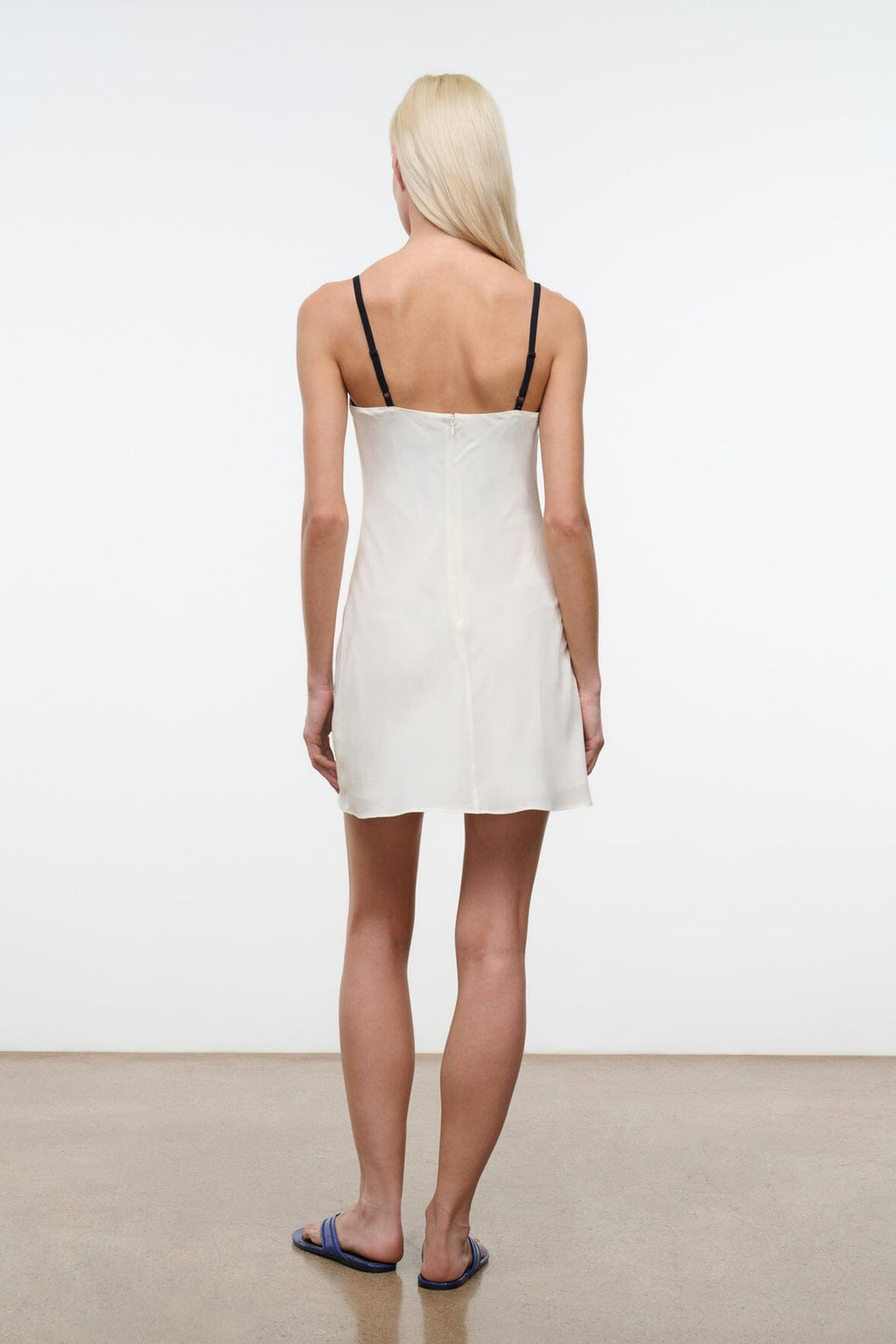 EVANGELINE SILK MINI DRESS | DA ADOLFO
