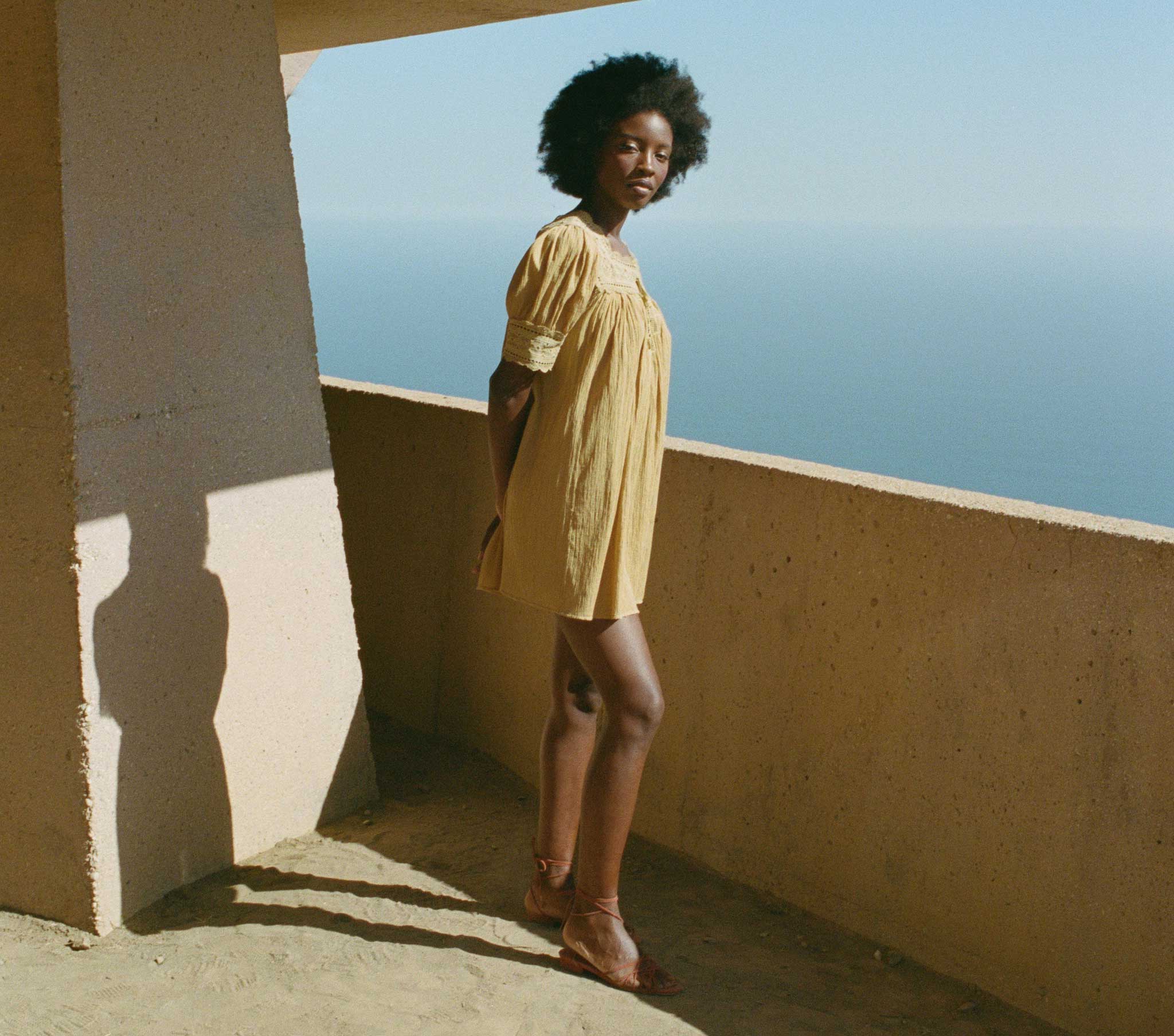 HMD -- NAVAN DRESS -- WHEAT