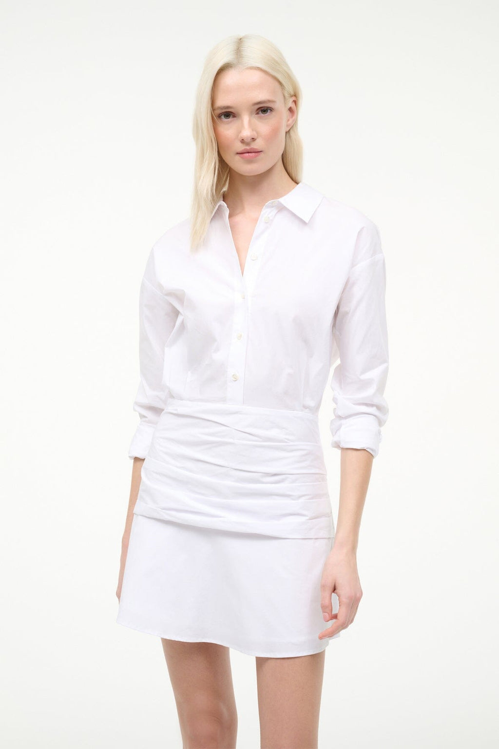 INDYA MINI DRESS | WHITE