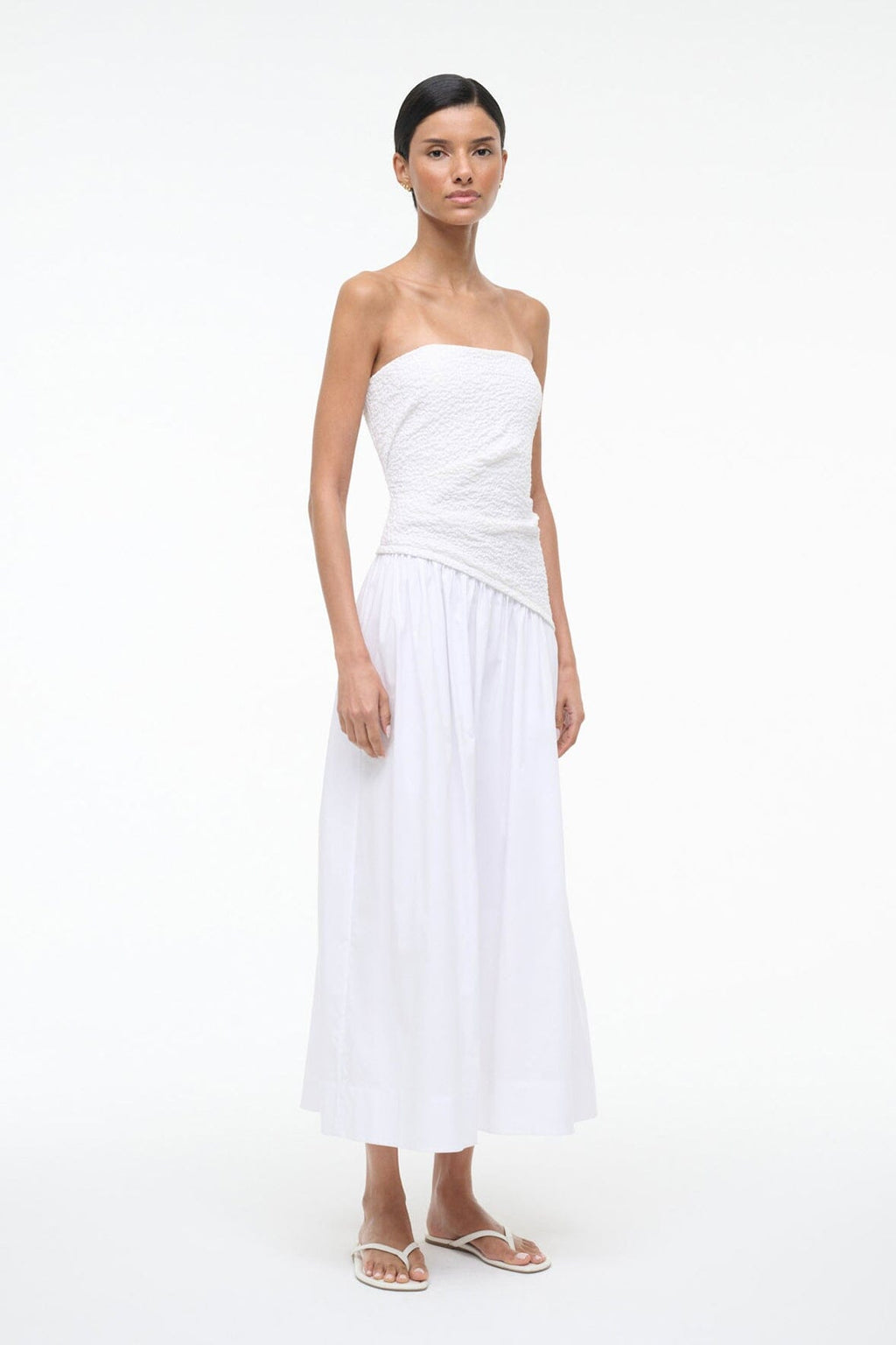 NIA DRESS | WHITE