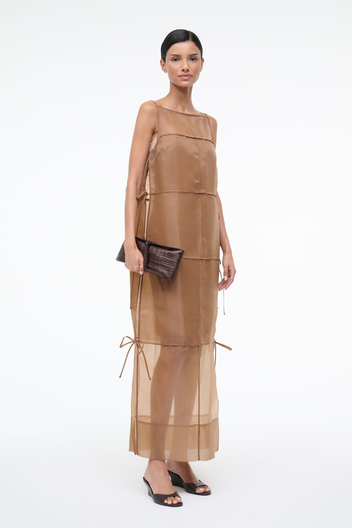 CHANDLER DRESS | WALNUT