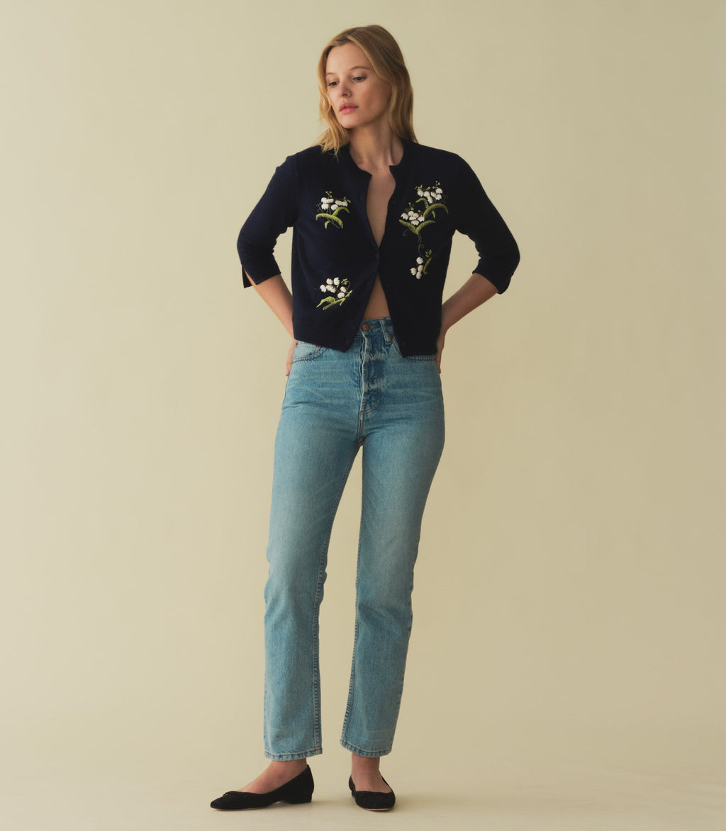 HMD -- TERESA CARDIGAN -- NAVY