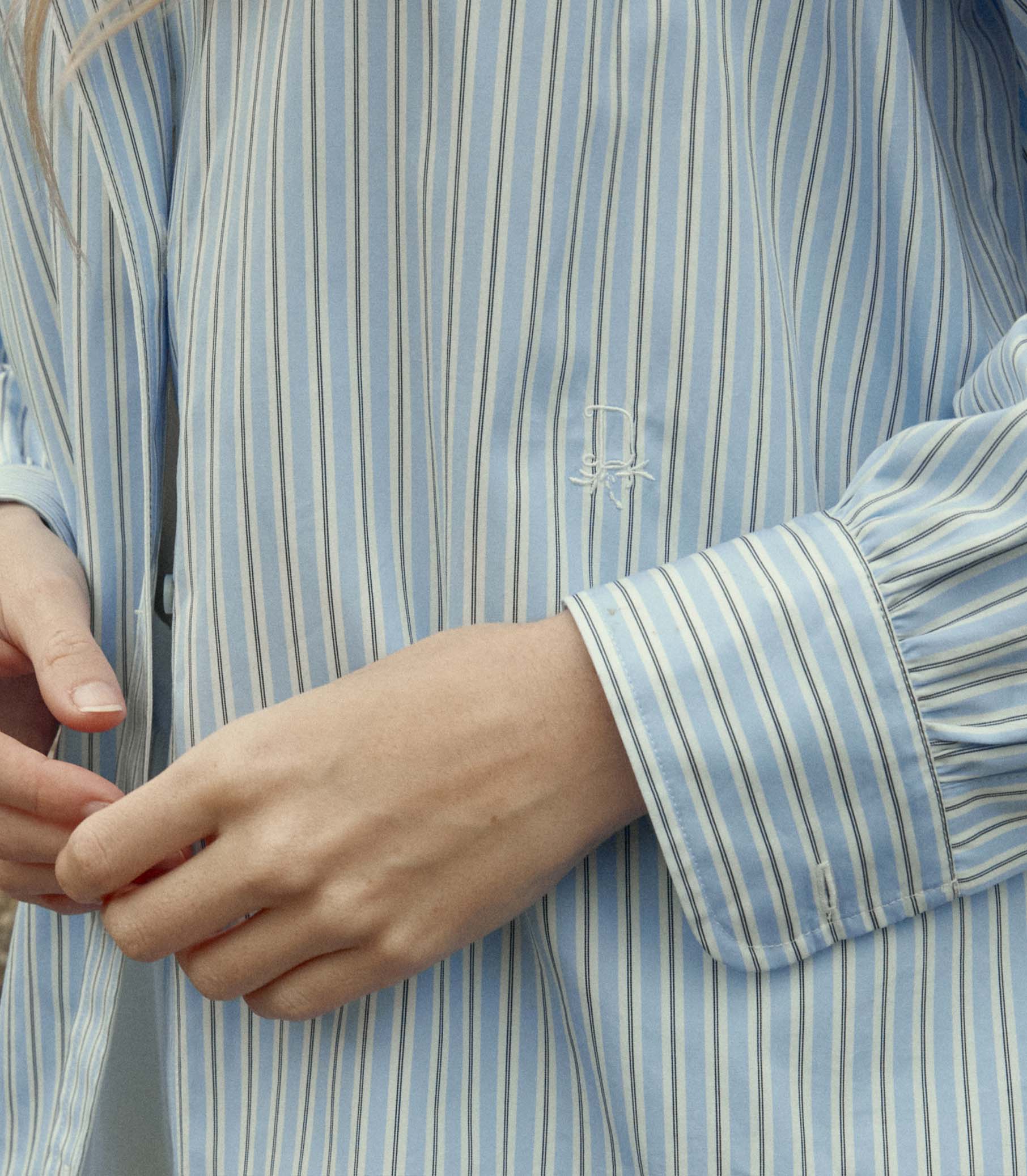 HMD -- HAVA TOP -- SANTORINI STRIPE