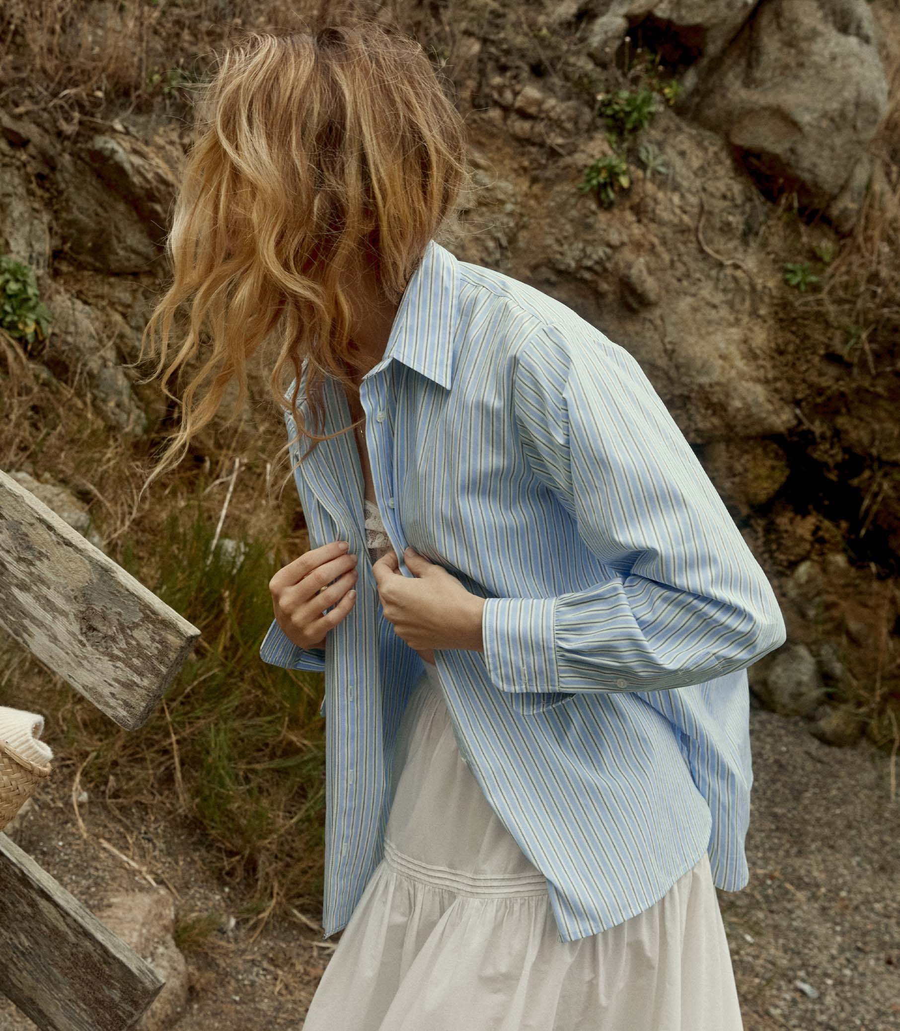 HMD -- HAVA TOP -- SANTORINI STRIPE
