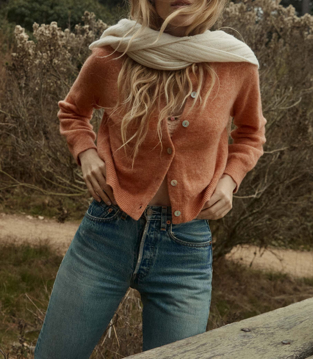 HMD -- PETRA CARDIGAN -- CORAL