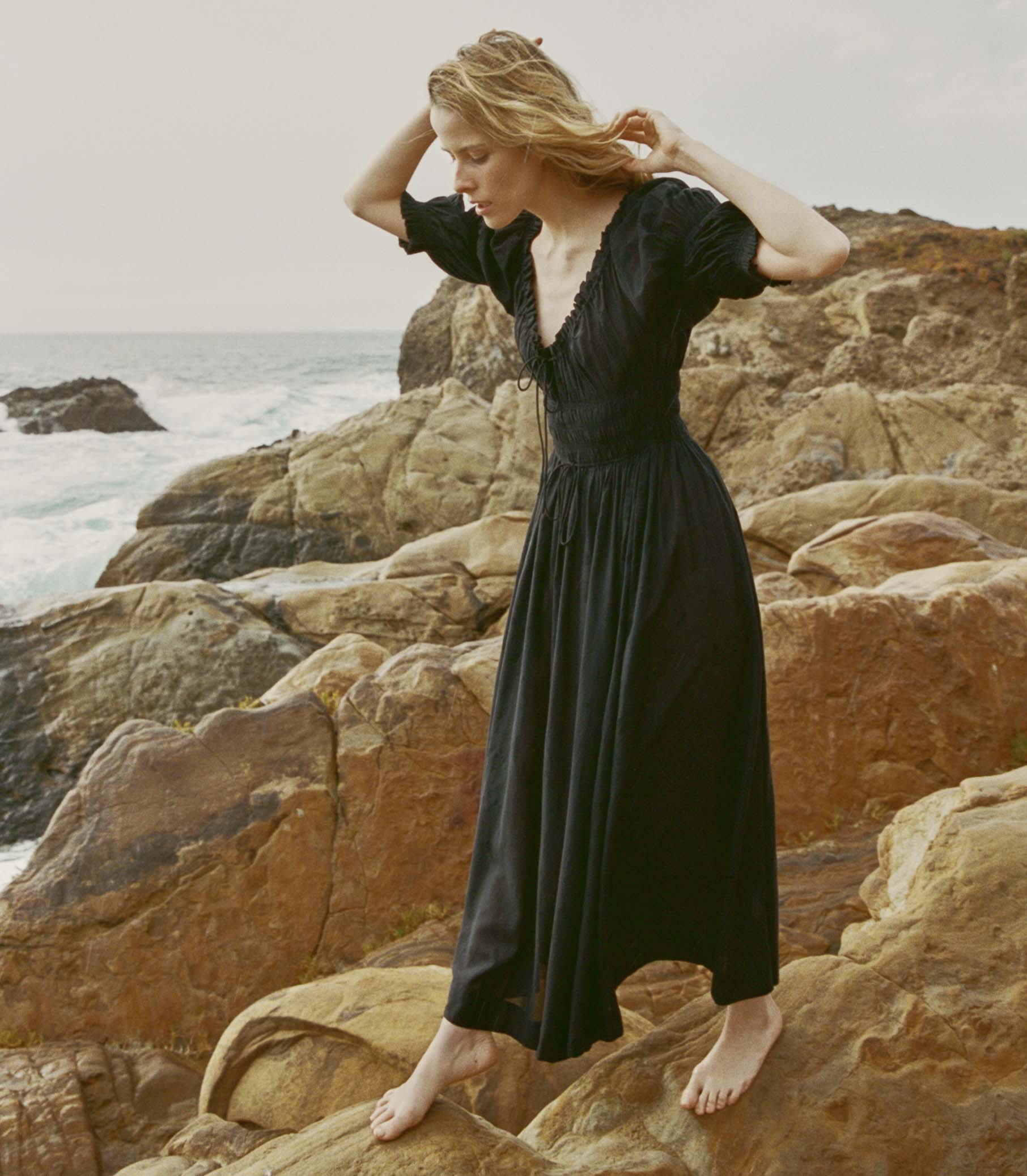 HMD -- ISCHIA DRESS -- NAVY