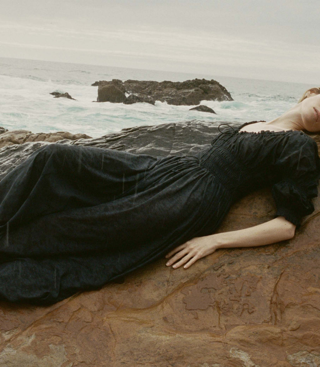 HMD -- ISCHIA DRESS -- NAVY