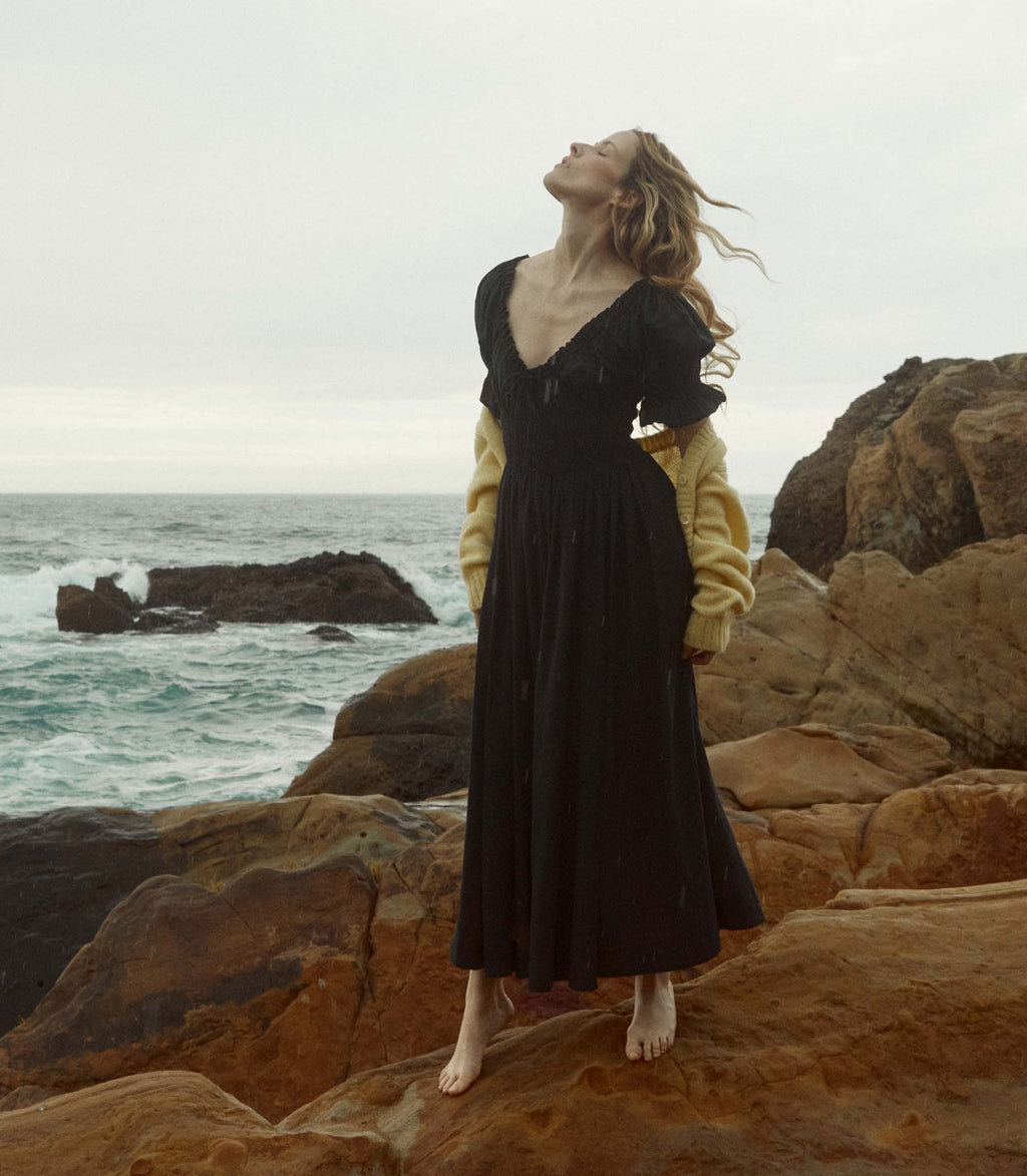 HMD -- ISCHIA DRESS -- NAVY