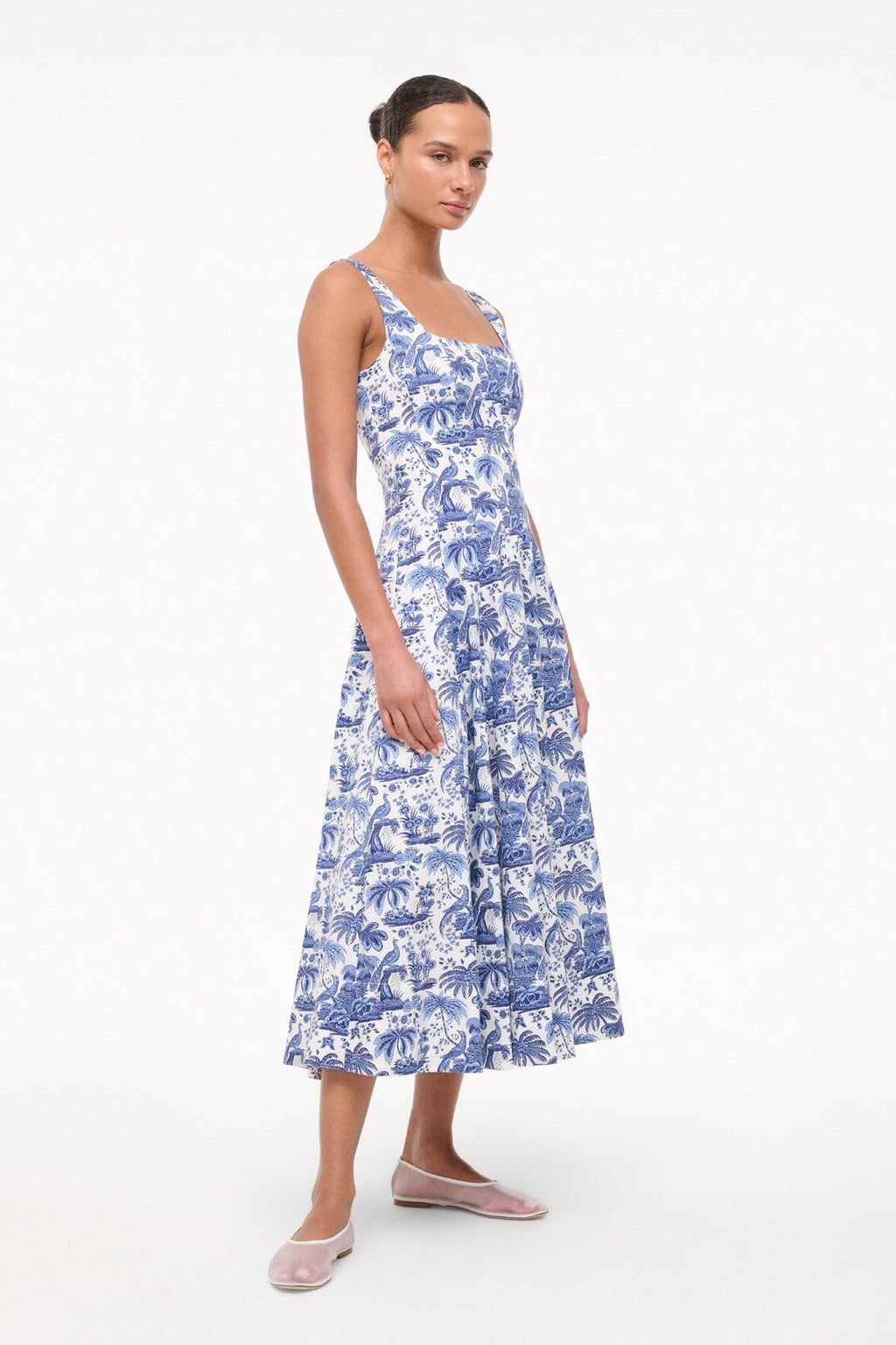 WELLS DRESS | BLUE TOILE