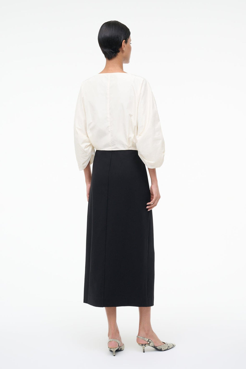 ORION DRESS | IVORY BLACK