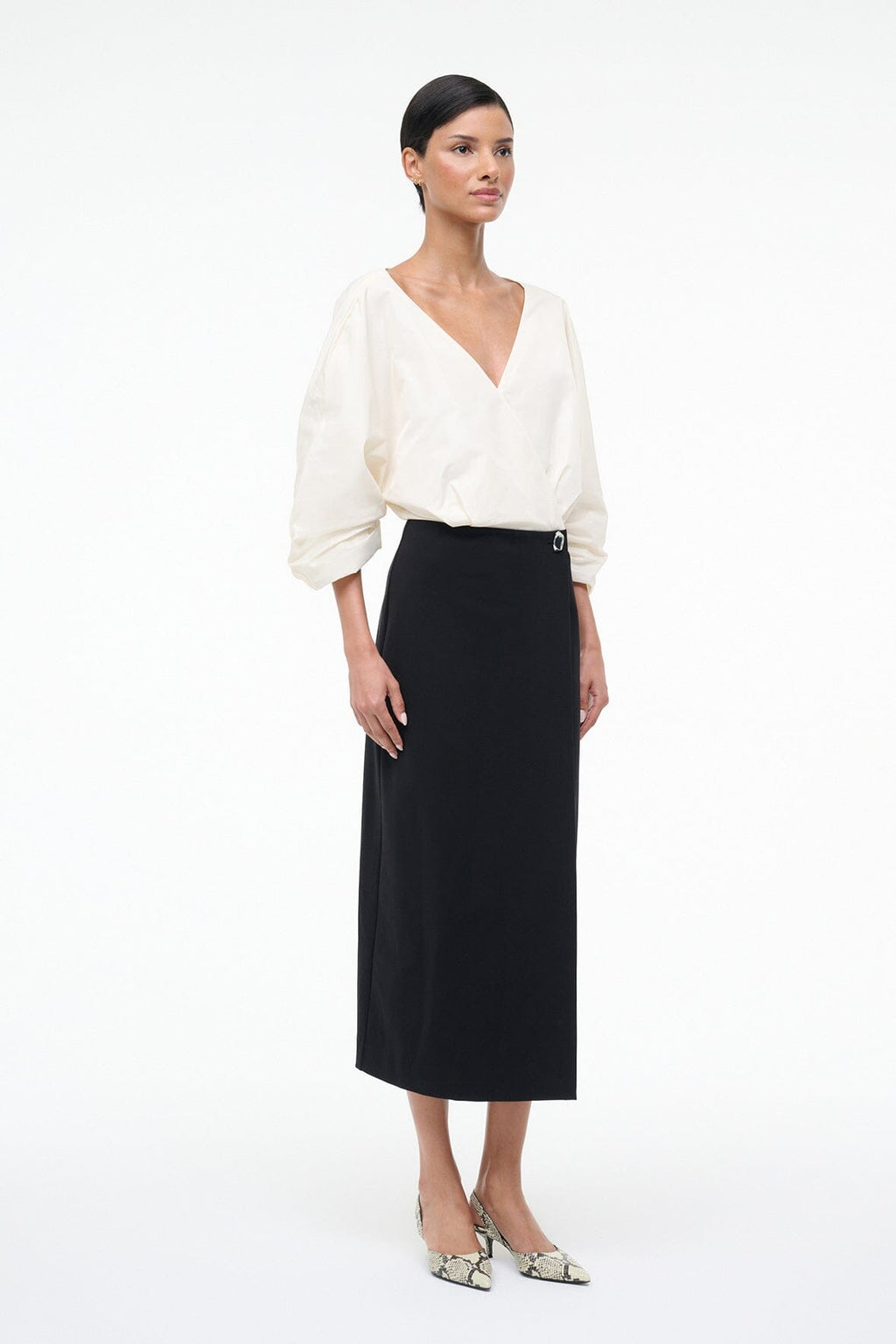 ORION DRESS | IVORY BLACK