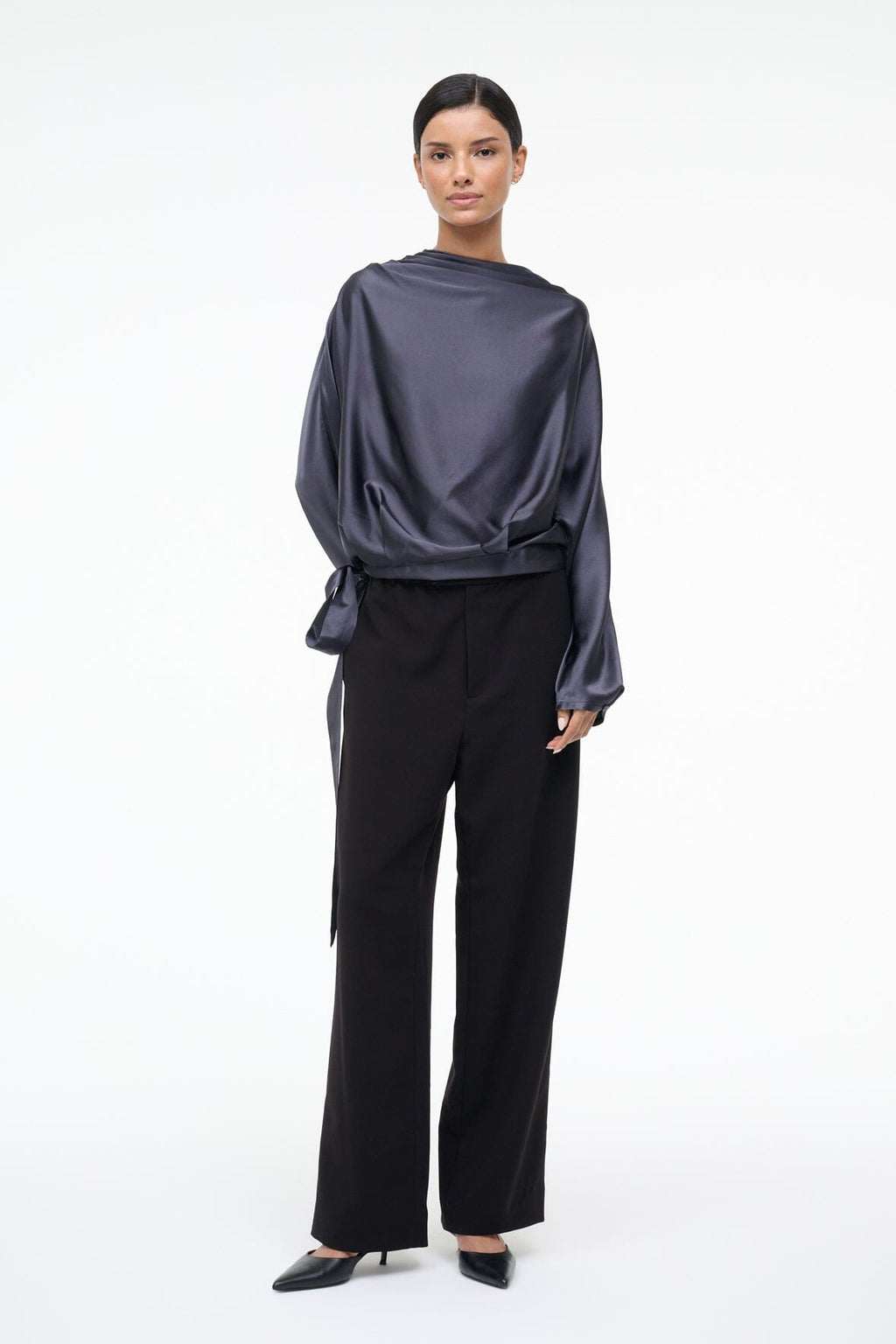 PHOEBE SILK TOP | NOCTURNE