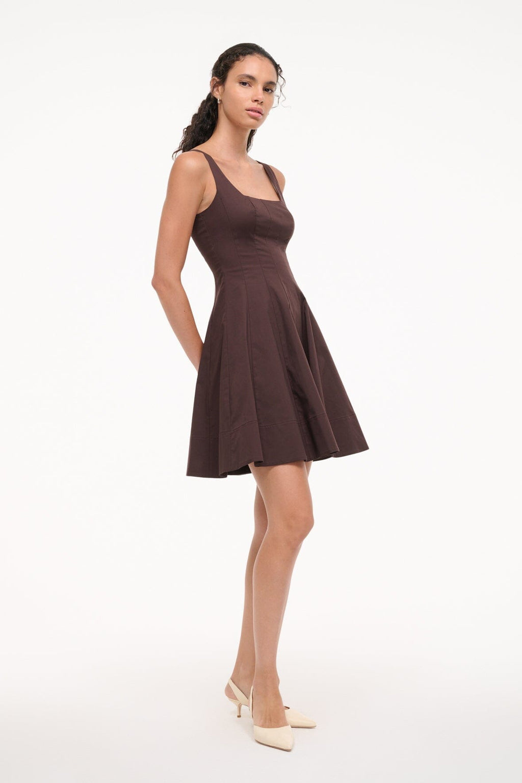 MINI WELLS DRESS | EARTH
