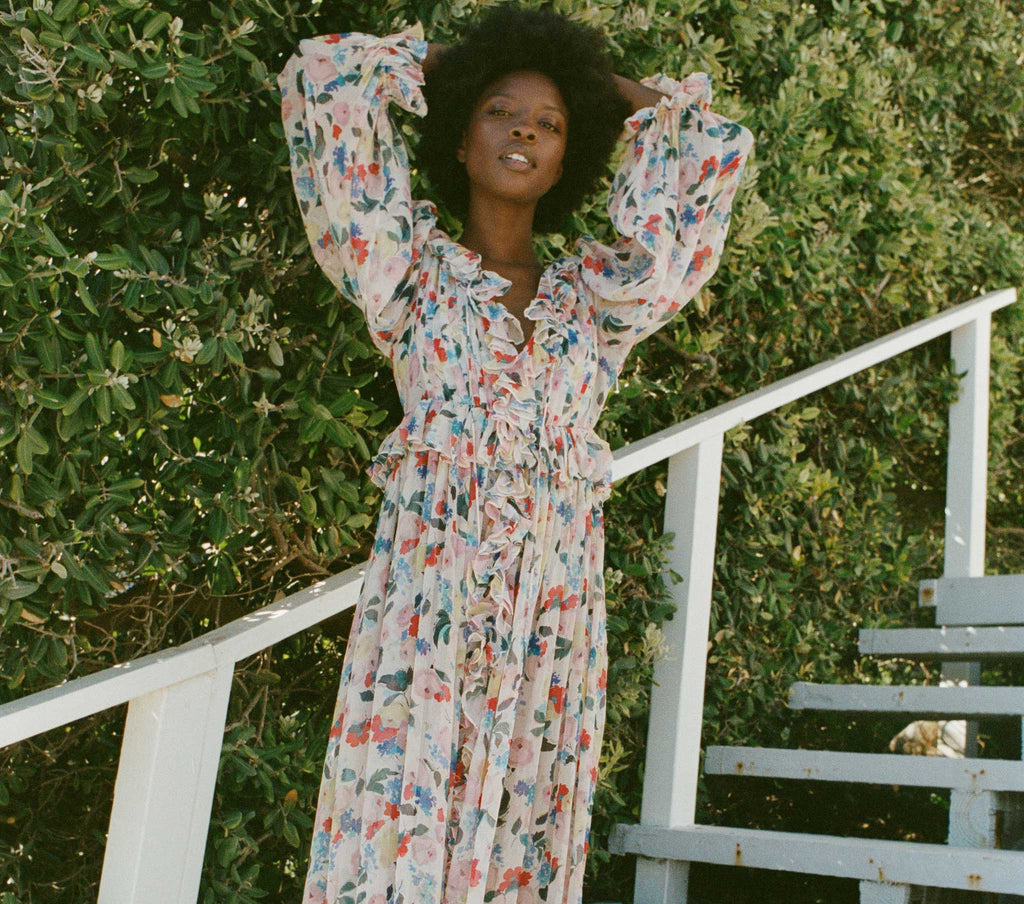 HMD -- MARLENE DRESS -- FLEUR DU MATIN