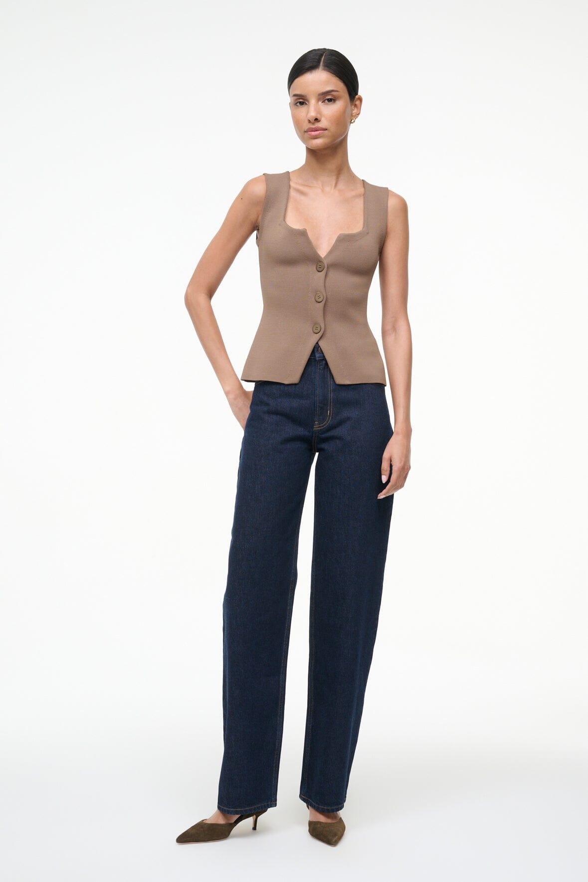 MARISA TOP | TAUPE