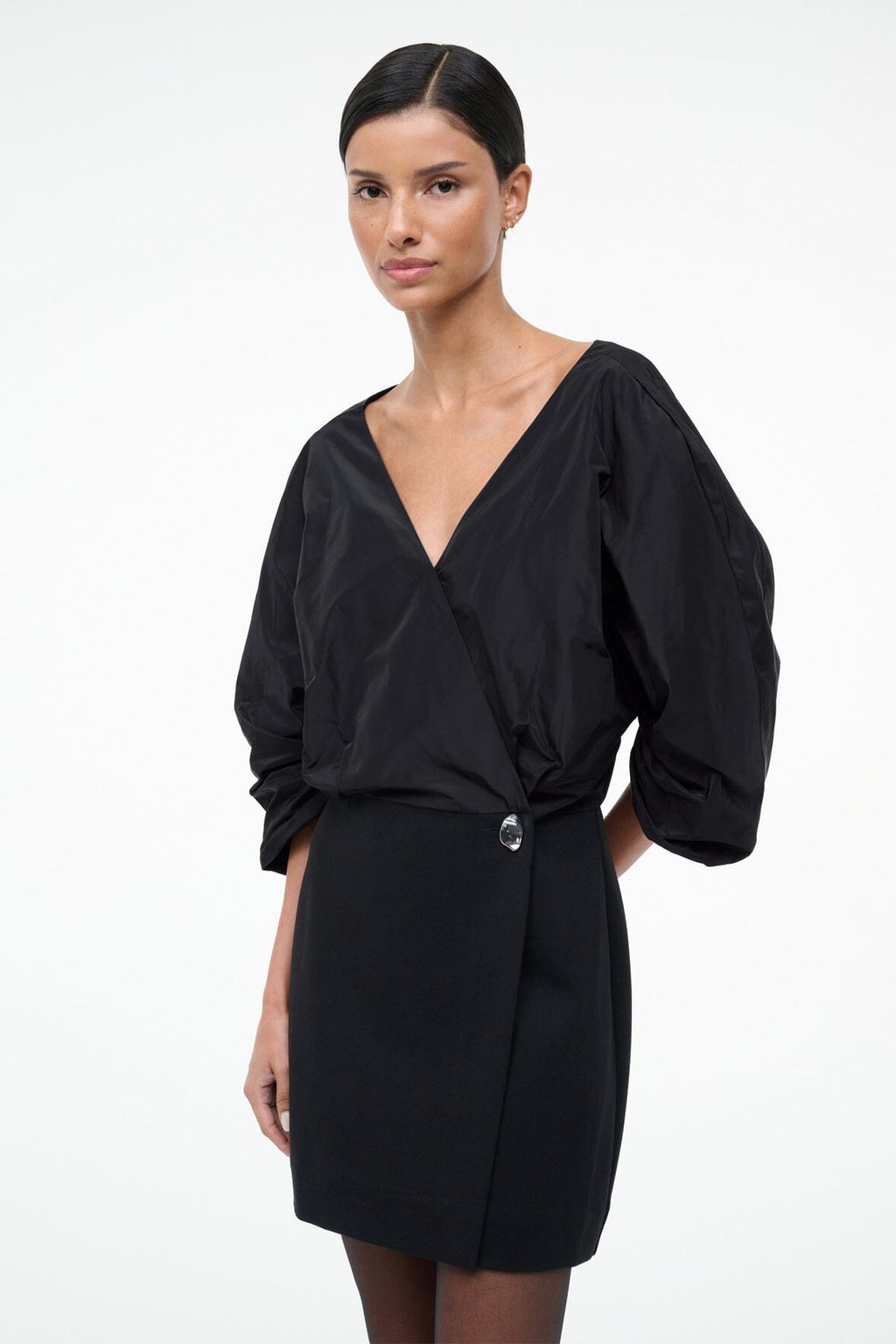 ORION MINI DRESS | BLACK