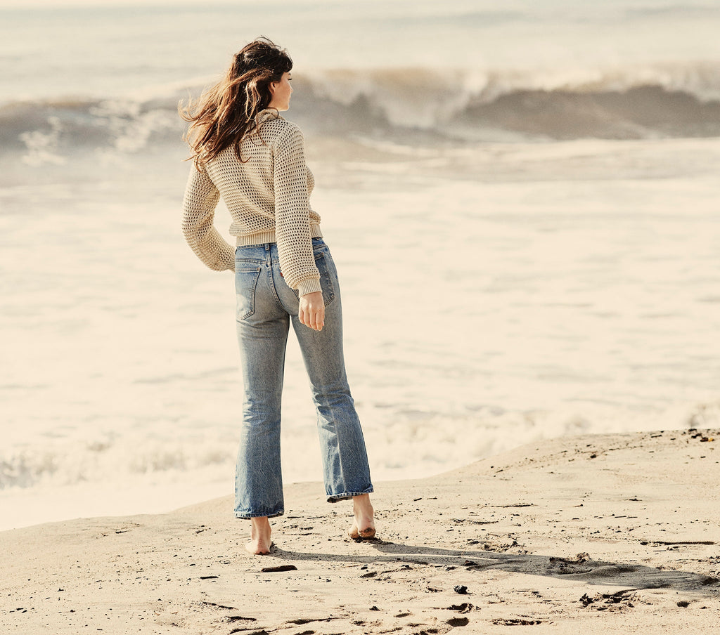 HMD -- TALIA SWEATER -- ANTIQUE IVORY