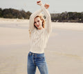 HMD -- NORFOLK SWEATER -- DOVE