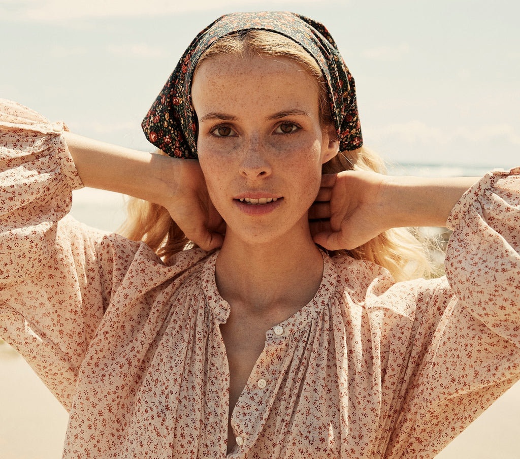 HMD -- THE JANE BLOUSE -- ROSEPINK BABY KATE PRINT