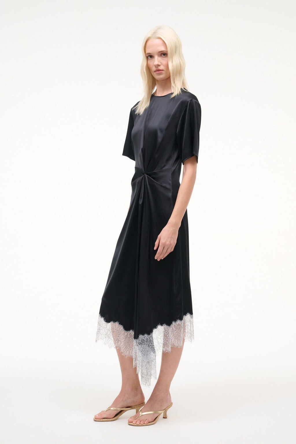 SONOMA SILK DRESS | BLACK