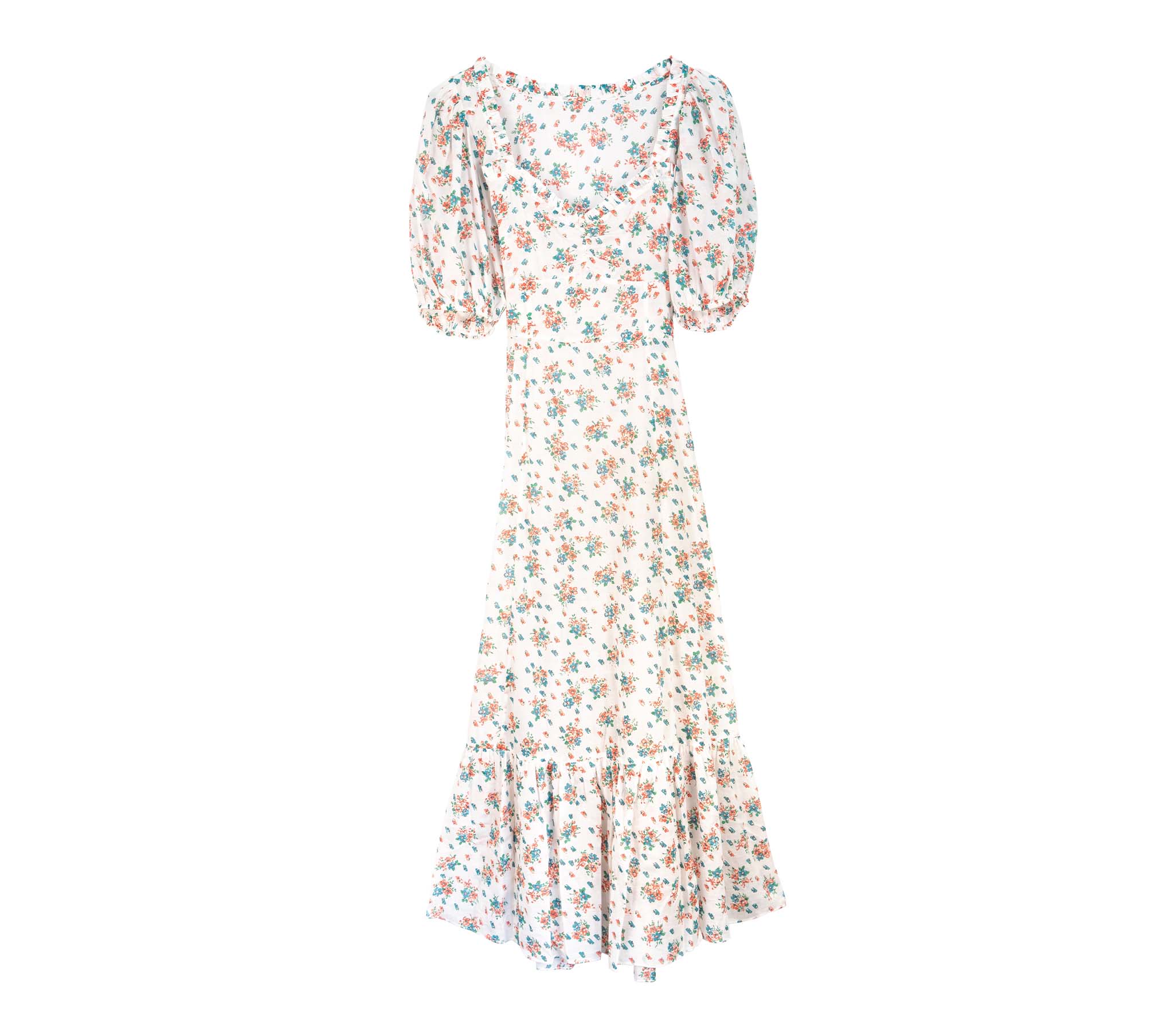 HMD -- ADOBE DRESS -- FLEUR DE ROSETTE PRINT