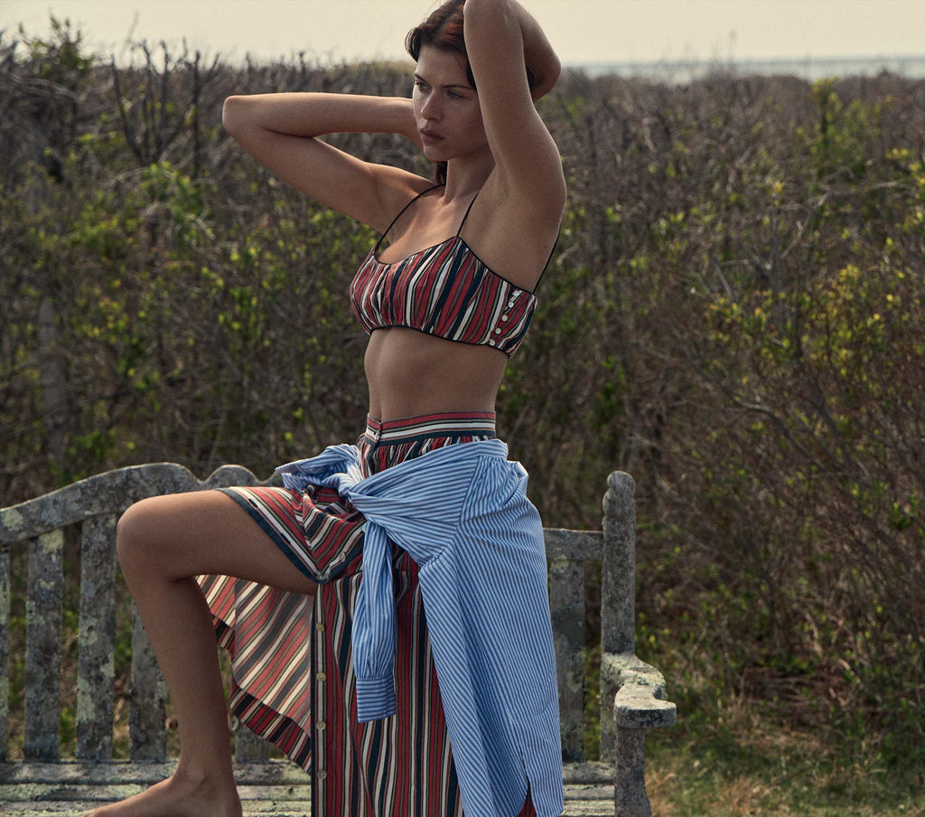 HMD -- AMARIS SKIRT -- MONTECITO STRIPE