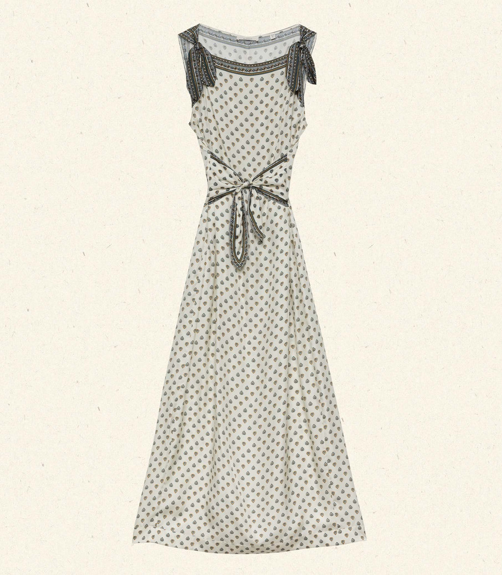 HMD -- AMORETTE DRESS -- RIVIERA FOULARD