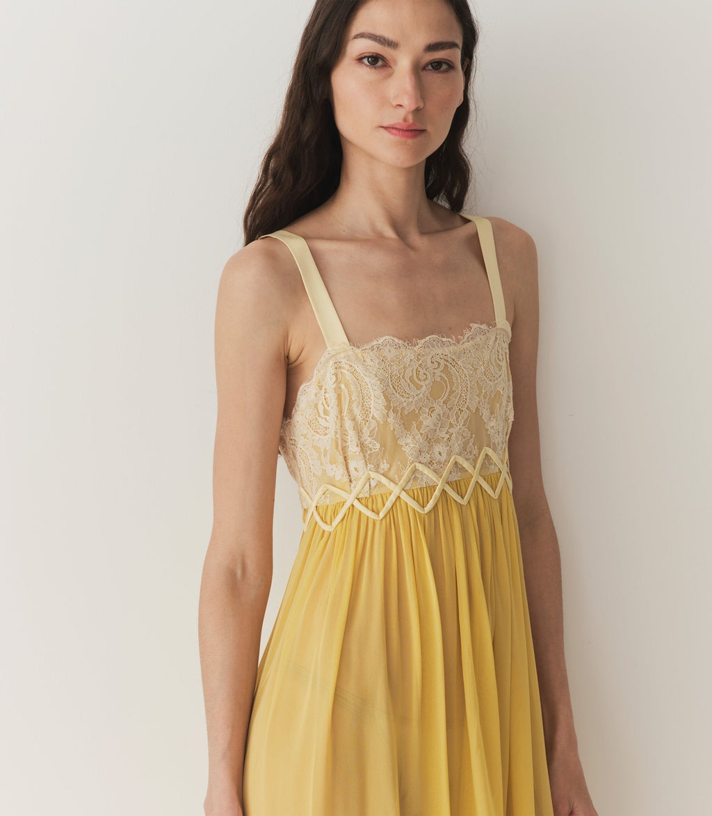 HMD -- ANALIA DRESS -- DANDELION YELLOW