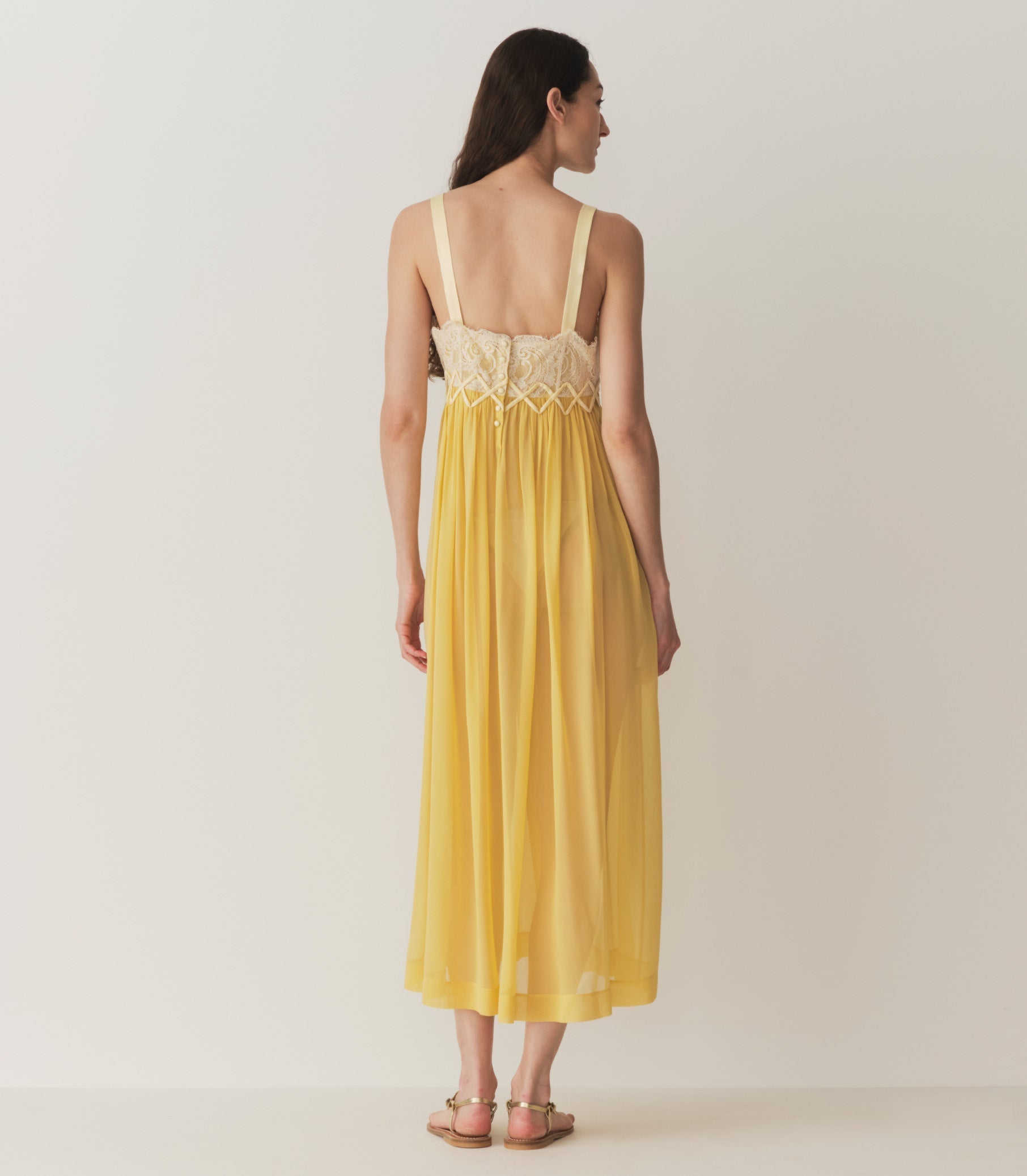 HMD -- ANALIA DRESS -- DANDELION YELLOW