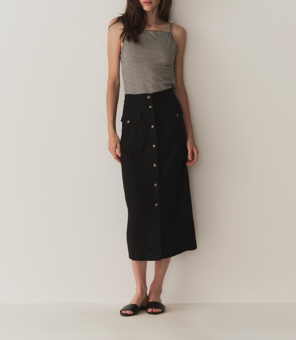 HMD -- LOURDES SKIRT -- BLACK