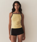 HMD -- ANGIE RINGER TANK -- WILD HONEYSUCKLE