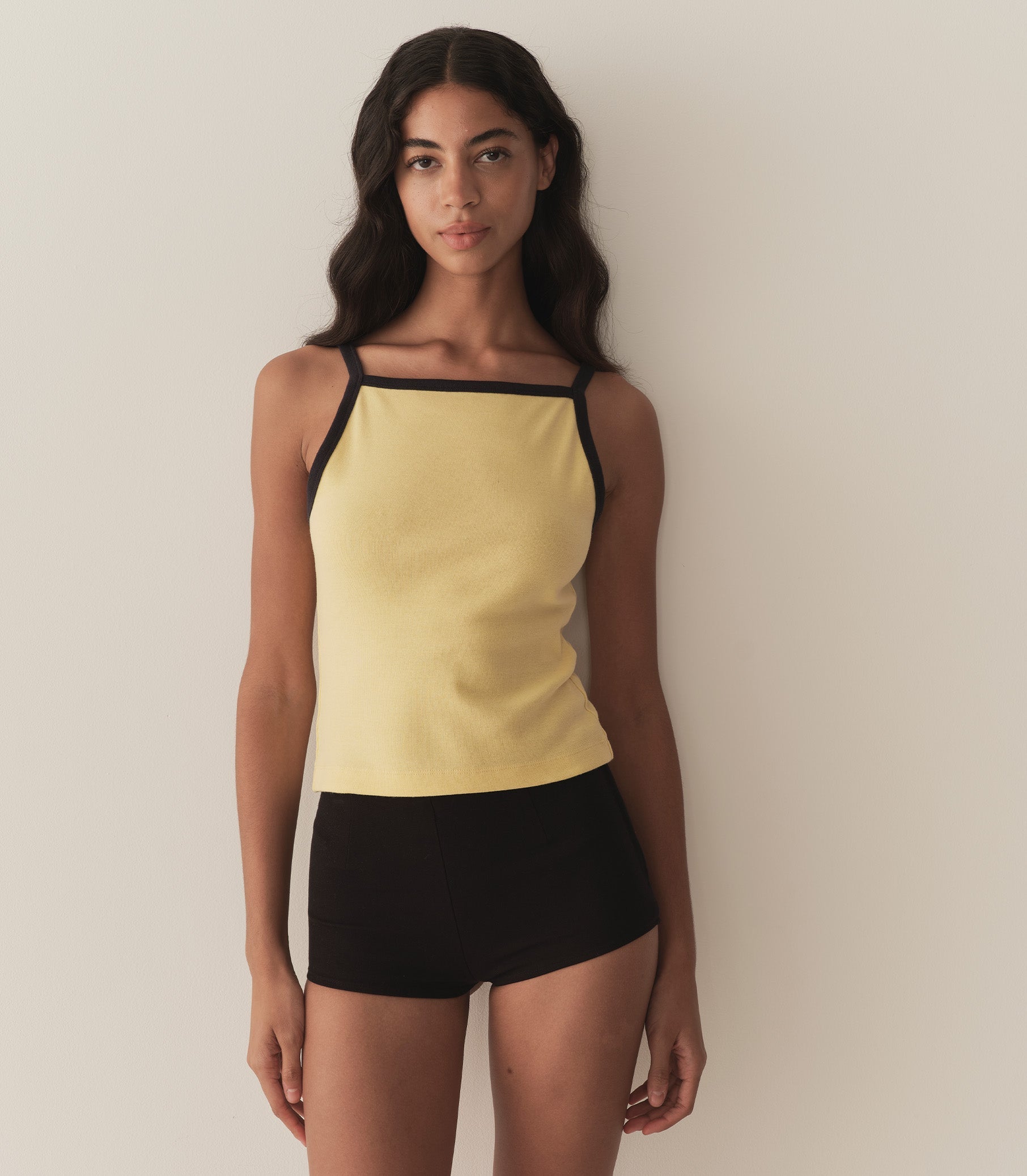 HMD -- ANGIE RINGER TANK -- WILD HONEYSUCKLE