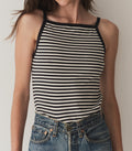 HMD -- ANGIE TANK -- NANTUCKET STRIPE