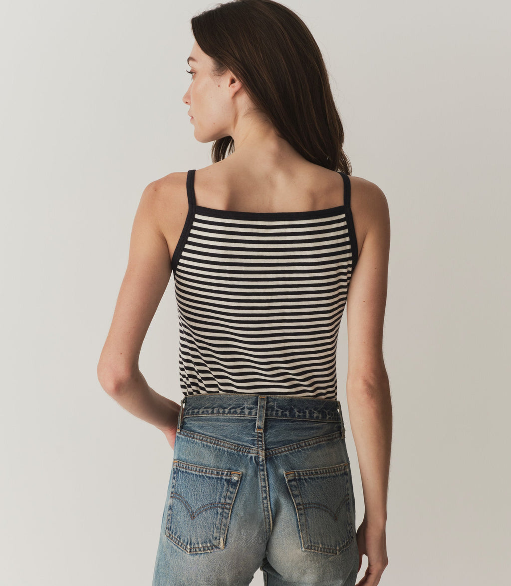 HMD -- ANGIE TANK -- NANTUCKET STRIPE