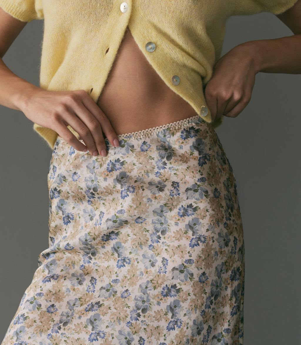 HMD -- ELOWEN SKIRT -- BLEU WILDFLOWER THICKET