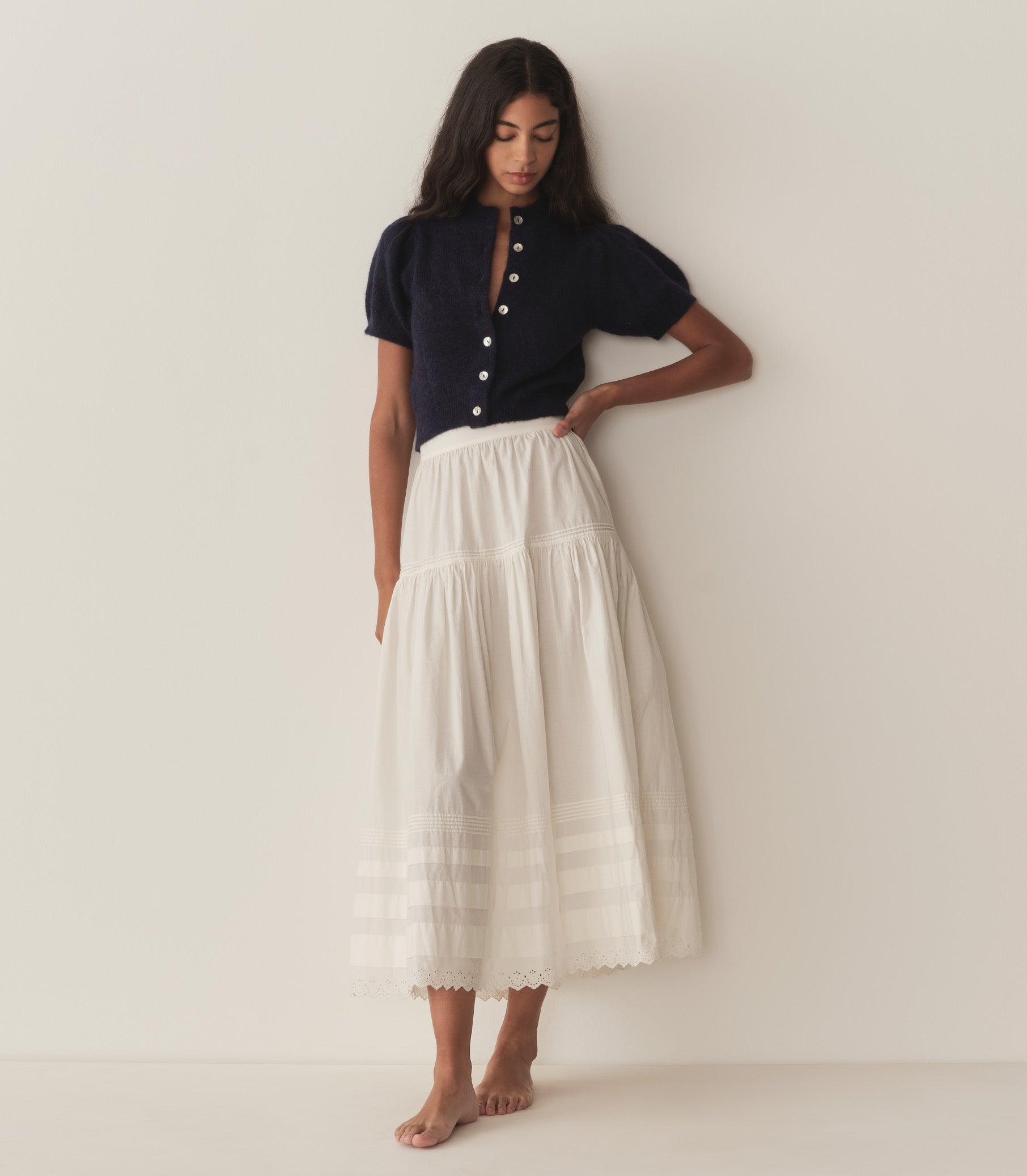 HMD -- ANISA CARDIGAN -- NAVY