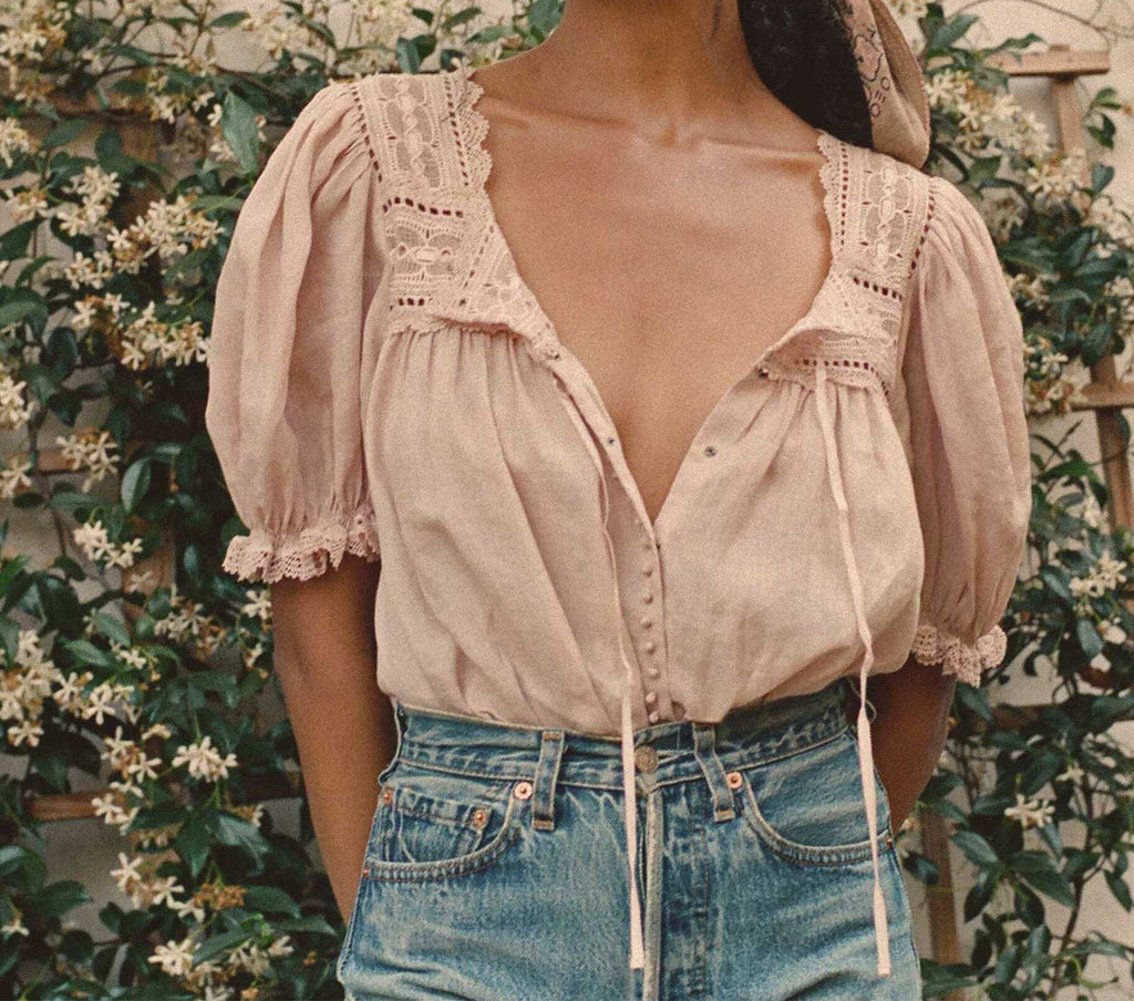 HMD -- ANNETH TOP -- SUNDRIED ROSE