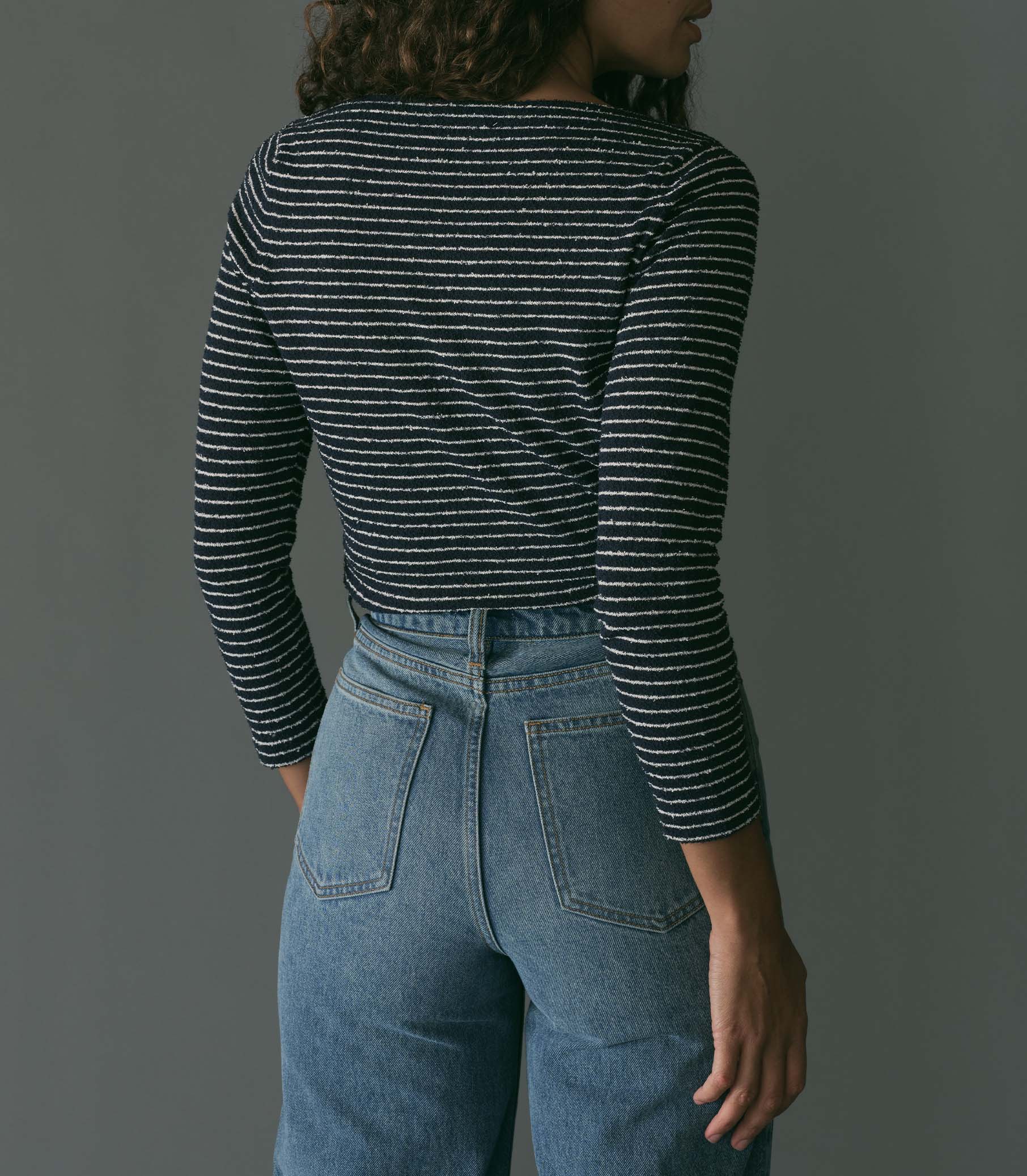 HMD -- ARLANA KNIT TEE -- RIVIERE STRIPE