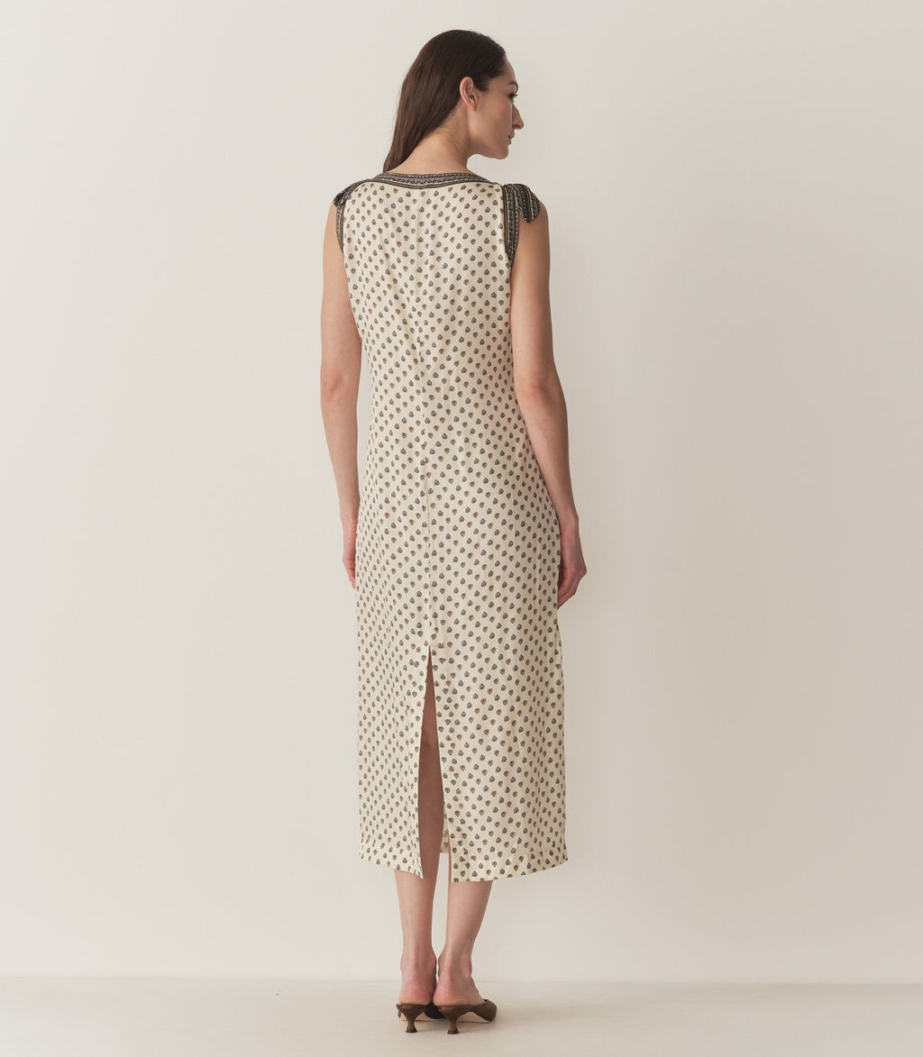HMD -- AMORETTE DRESS -- RIVIERA FOULARD