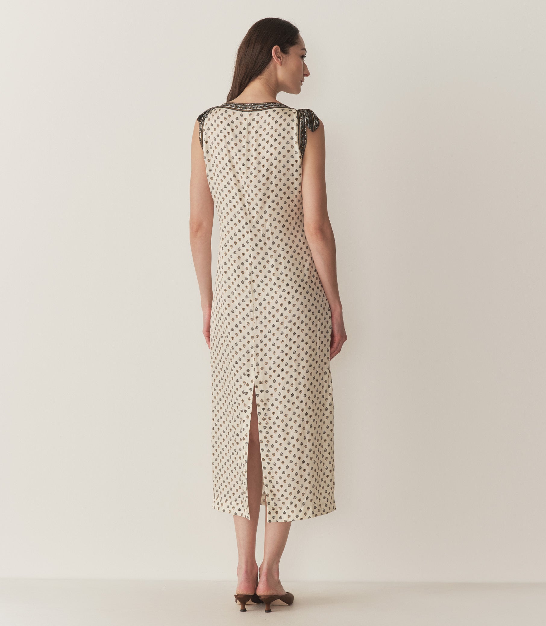 HMD -- AMORETTE DRESS -- RIVIERA FOULARD
