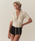 HMD -- AUGUSTE TOP -- CREME