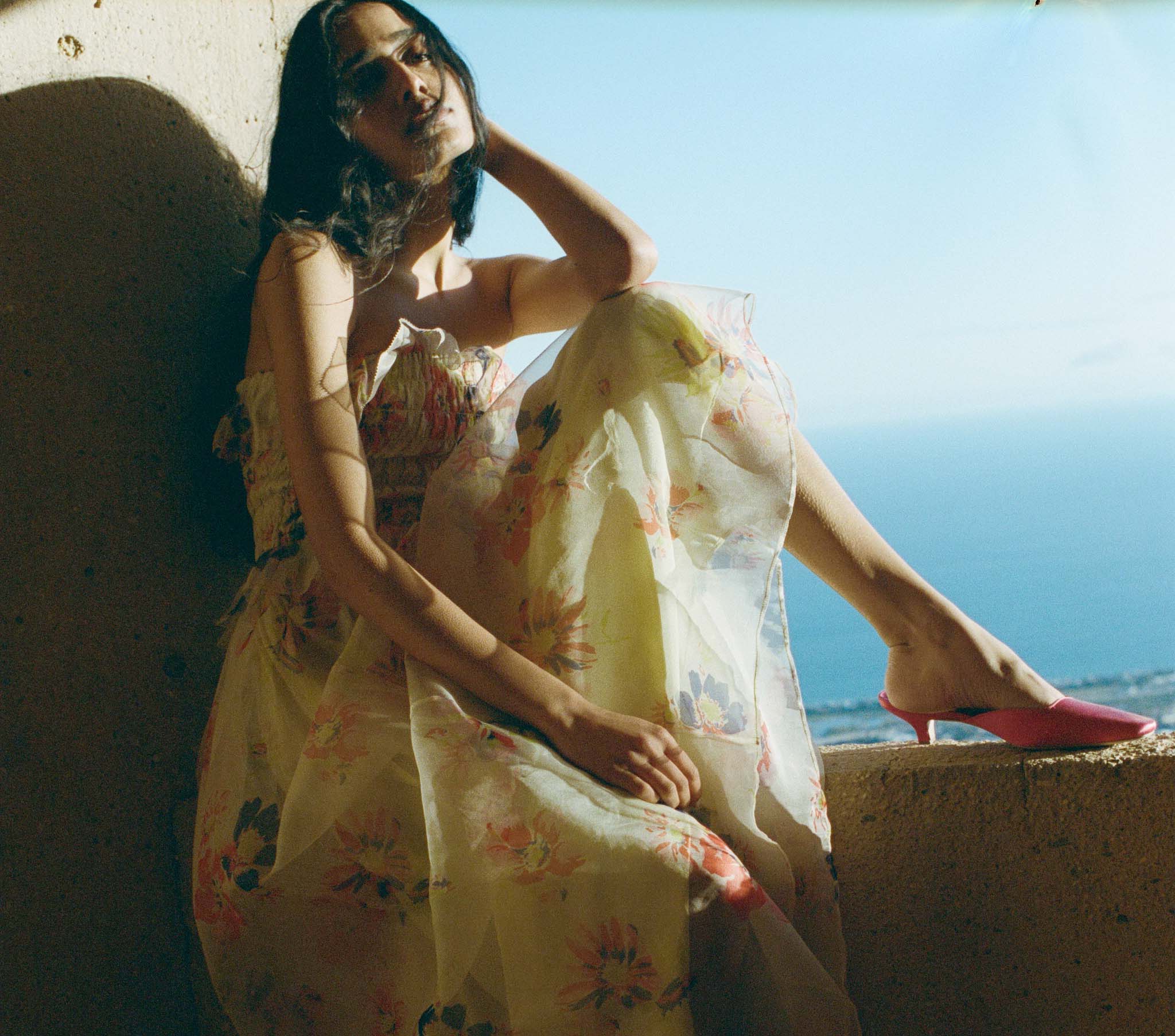 HMD -- AURELIE DRESS -- SWEET GARDENIA
