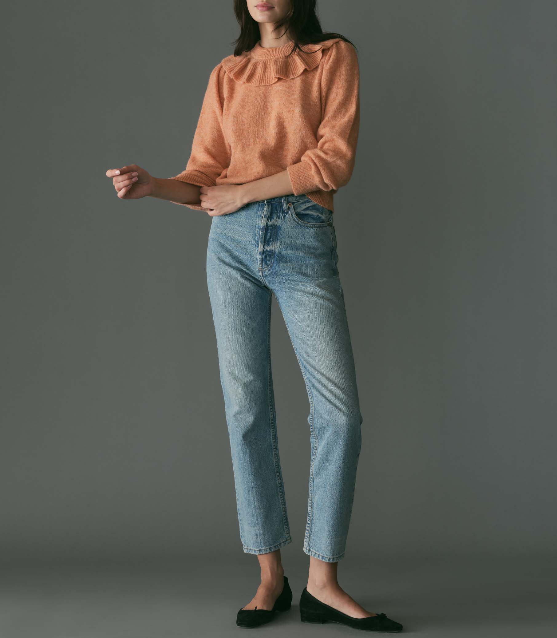 HMD -- AZARIA SWEATER -- CORAL