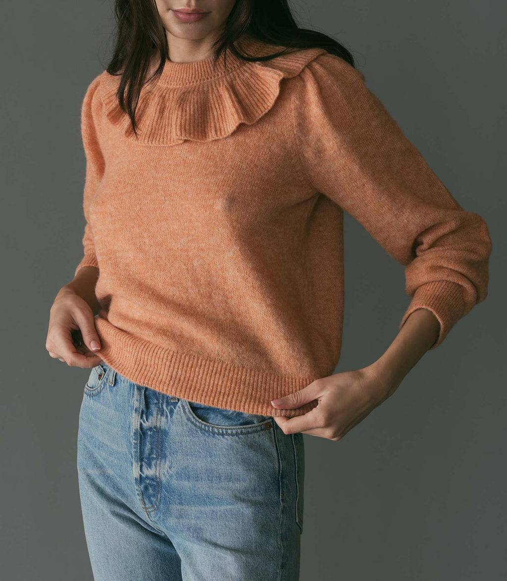 HMD -- AZARIA SWEATER -- CORAL