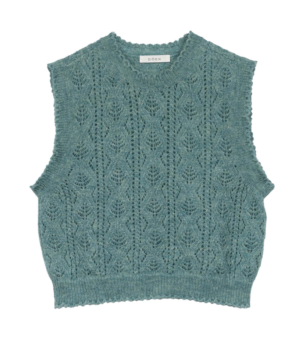 HMD -- ADRIANA VEST -- BLEU MENTHE