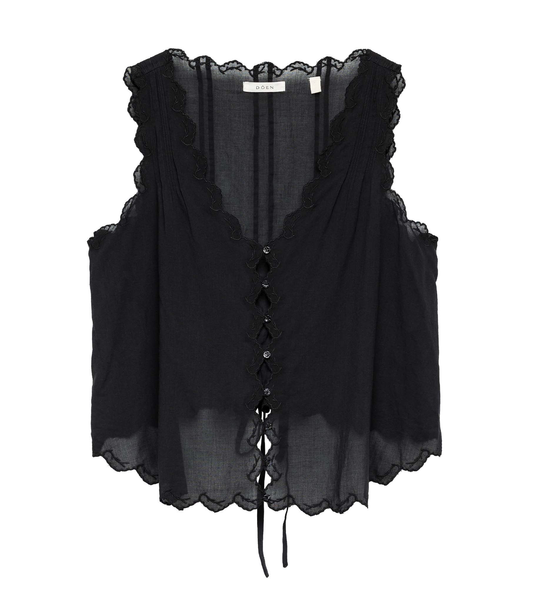 HMD -- ALDORA TOP -- BLACK