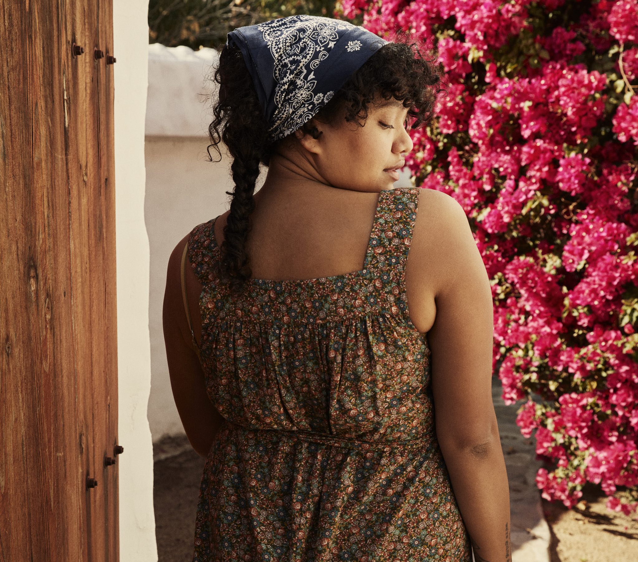 HMD -- ELIZA JUMPSUIT -- YELLOW LAUREL CANYON ROSE